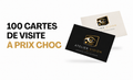 Carte de Visite Personnalisée – Lot de 100